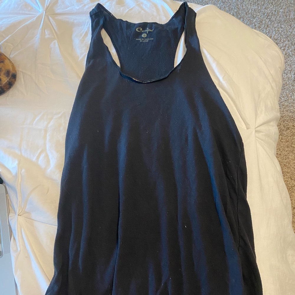 Black RacerBack Tank